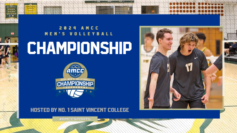 FIELD SET FOR AMCC MEN'S VOLLEYBALL CHAMPIONSHIP TOURNAMENT