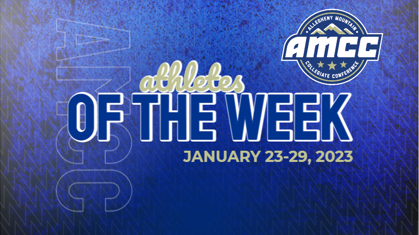 AMCC ANNOUNCES ATHLETES OF THE WEEK FOR JANUARY 23-29, 2023