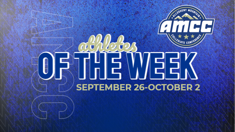 AMCC ANNONUCES ATHLETES OF THE WEEK FOR SEPTEMBER 26-OCTOBER 2, 2022